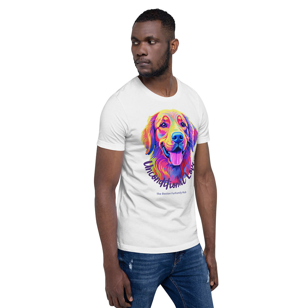 Thumbnail: T-Shirt | 10 Colors | Unisex | Sizes: XS - 5XL | Labrador Unconditional Love