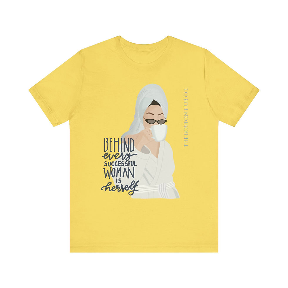 Thumbnail: T-Shirt | MORE Colors | Unisex | Sizes: XS - 5XL | Woman Behind Every Successful