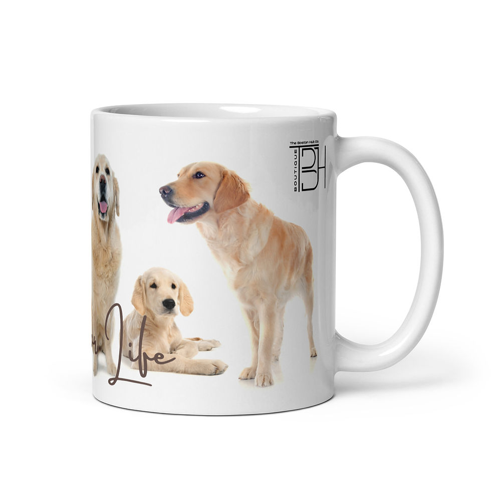 Thumbnail: Mug | 3 Sizes | Ceramic Glossy White | Labrador Life