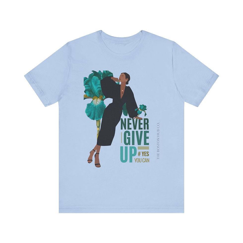 Thumbnail: T-Shirt | MORE Colors | Unisex | Sizes: XS - 5XL | Woman Never Give Up