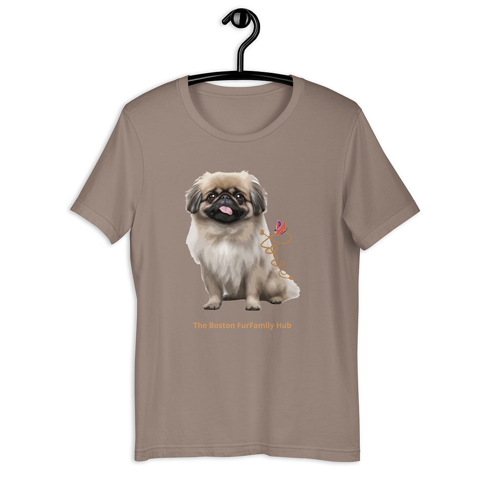 Thumbnail: T-Shirt | 9 Colors | Unisex | Sizes: XS - 5XL | Pekingese Love