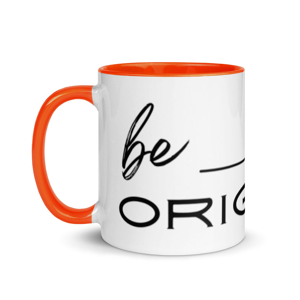 Thumbnail: Coffee Mug | 2 Sizes | Ceramic White w/ with Interior Color | Be Original