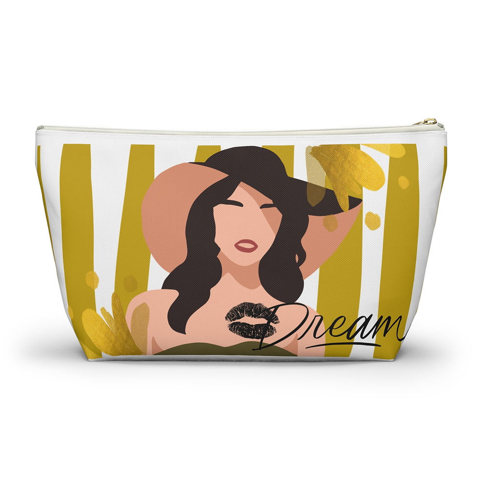Thumbnail: Accessory Pouch | 2 Sizes | White | Woman Dream