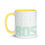 Thumbnail: Coffee Mug | 2 Sizes | Ceramic White w/ Interior Color | Boston Babe