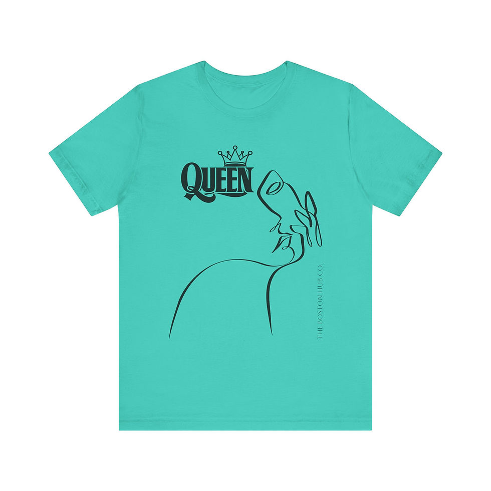 Thumbnail: T-Shirt | MORE Colors | Unisex | Sizes: XS - 5XL | Woman Line Queen