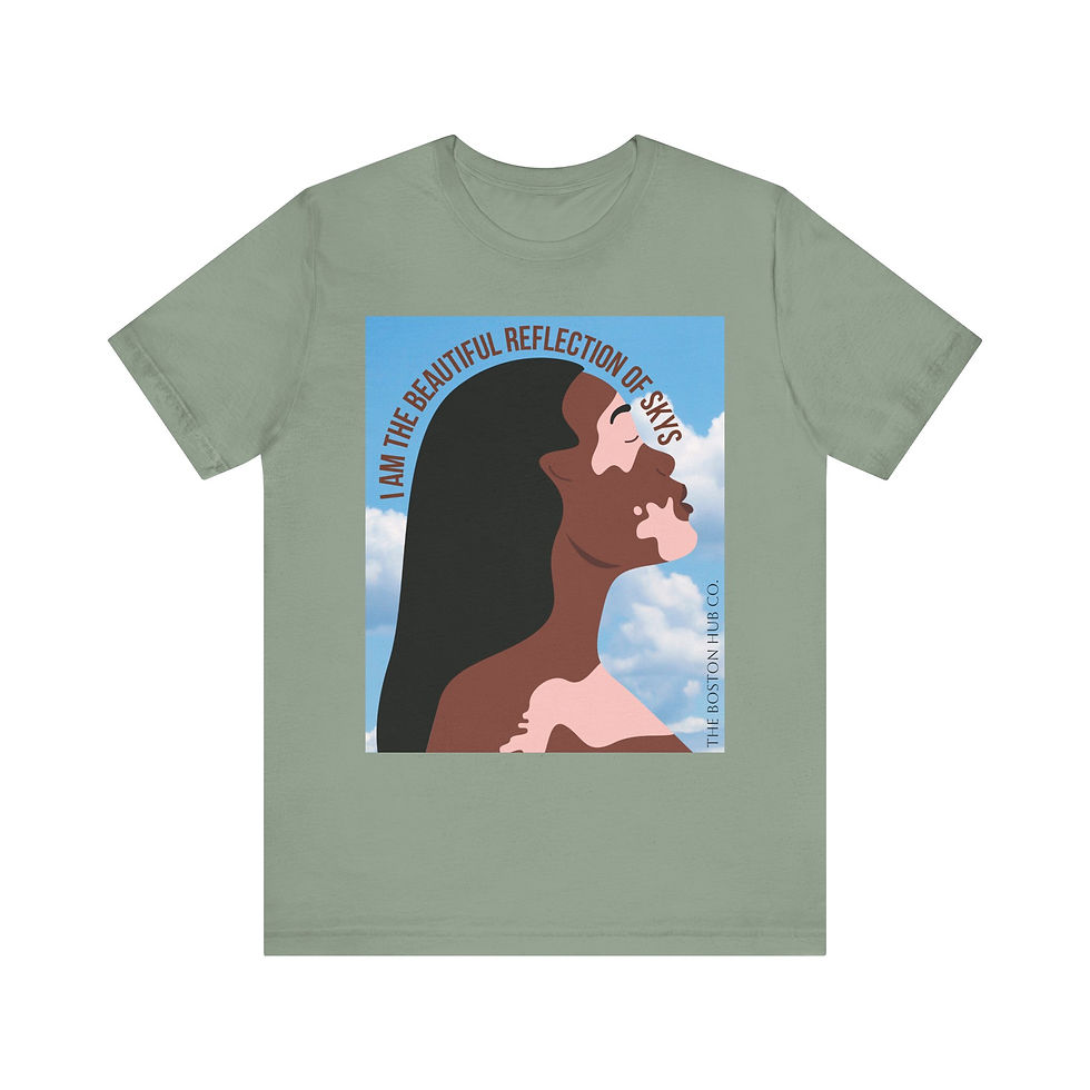 Thumbnail: T-Shirt | MORE Colors | Unisex | Sizes: XS - 5XL | Beautiful Woman Vitiligo