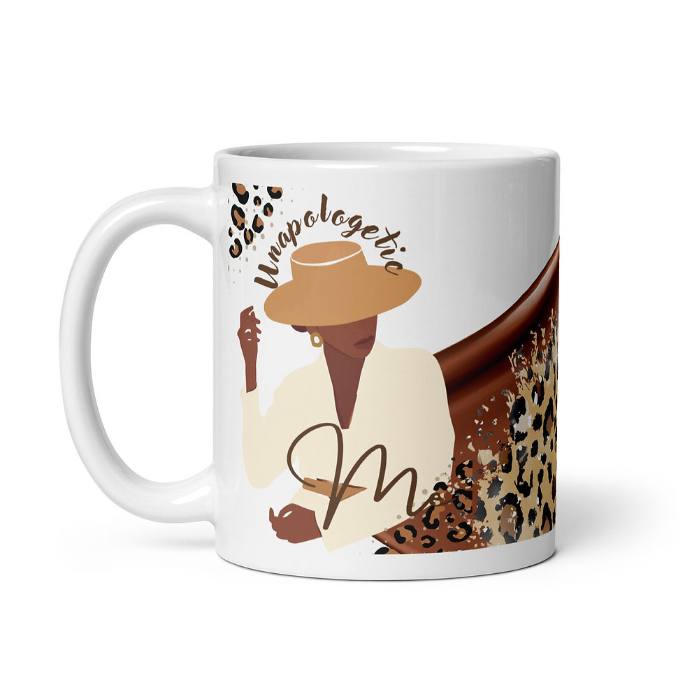 Thumbnail: Coffee Mug | 3 Sizes | Ceramic Glossy White | Woman Unapologetic