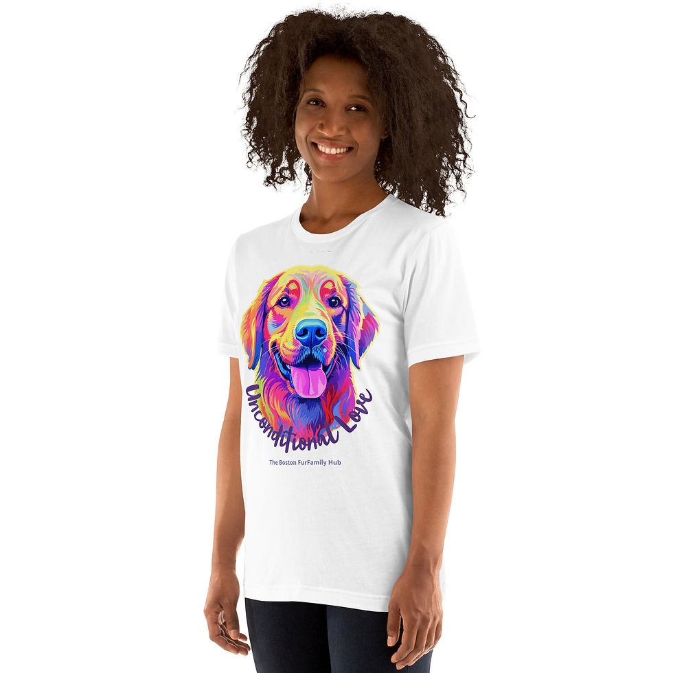 Thumbnail: T-Shirt | 10 Colors | Unisex | Sizes: XS - 5XL | Labrador Unconditional Love