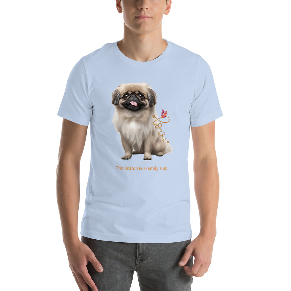 Thumbnail: T-Shirt | 9 Colors | Unisex | Sizes: XS - 5XL | Pekingese Love