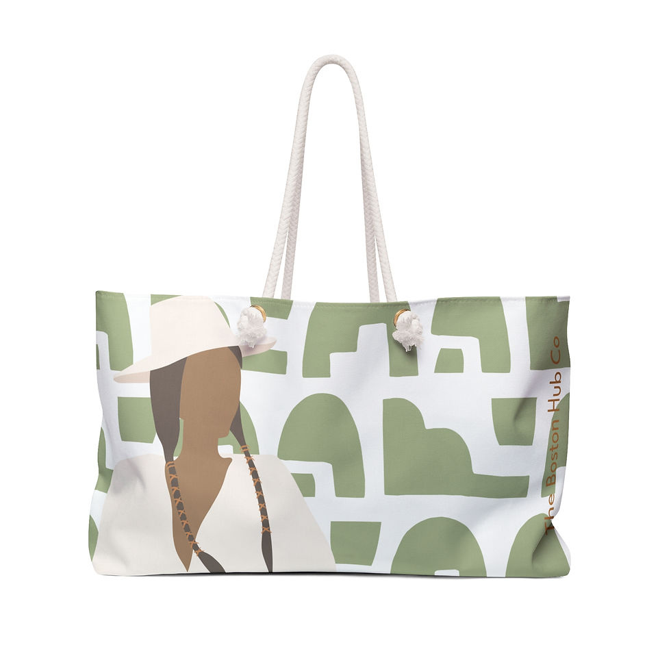Weekender Bag | 1 Size | White | Woman with Heat
