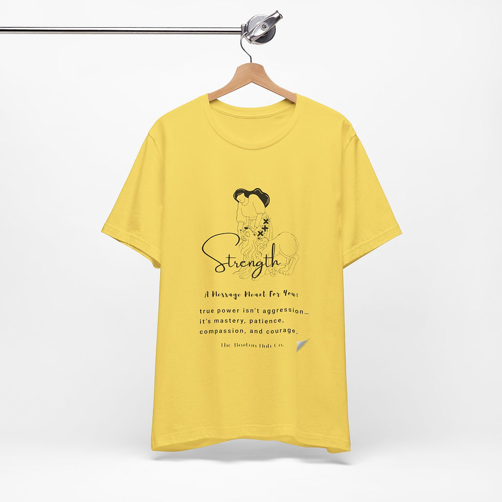 Thumbnail: T-Shirt | MORE Colors | Unisex | Sizes: XS - 5XL | Message Strength I