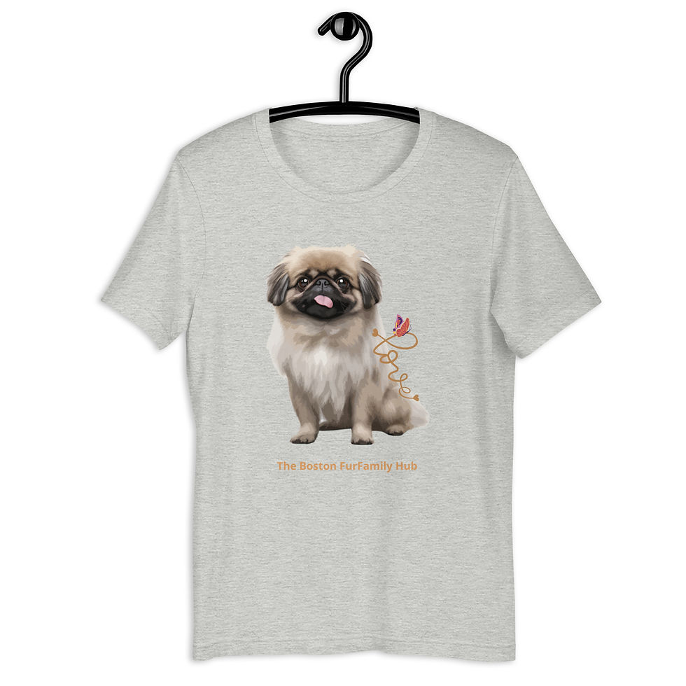 Thumbnail: T-Shirt | 9 Colors | Unisex | Sizes: XS - 5XL | Pekingese Love