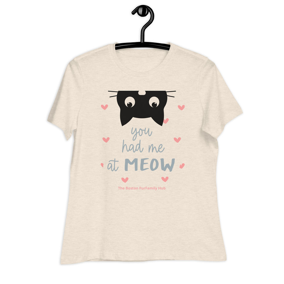 Thumbnail: T-Shirt | 5 Colors | Women | Sizes: S - 3XL |You Had Me at Meow
