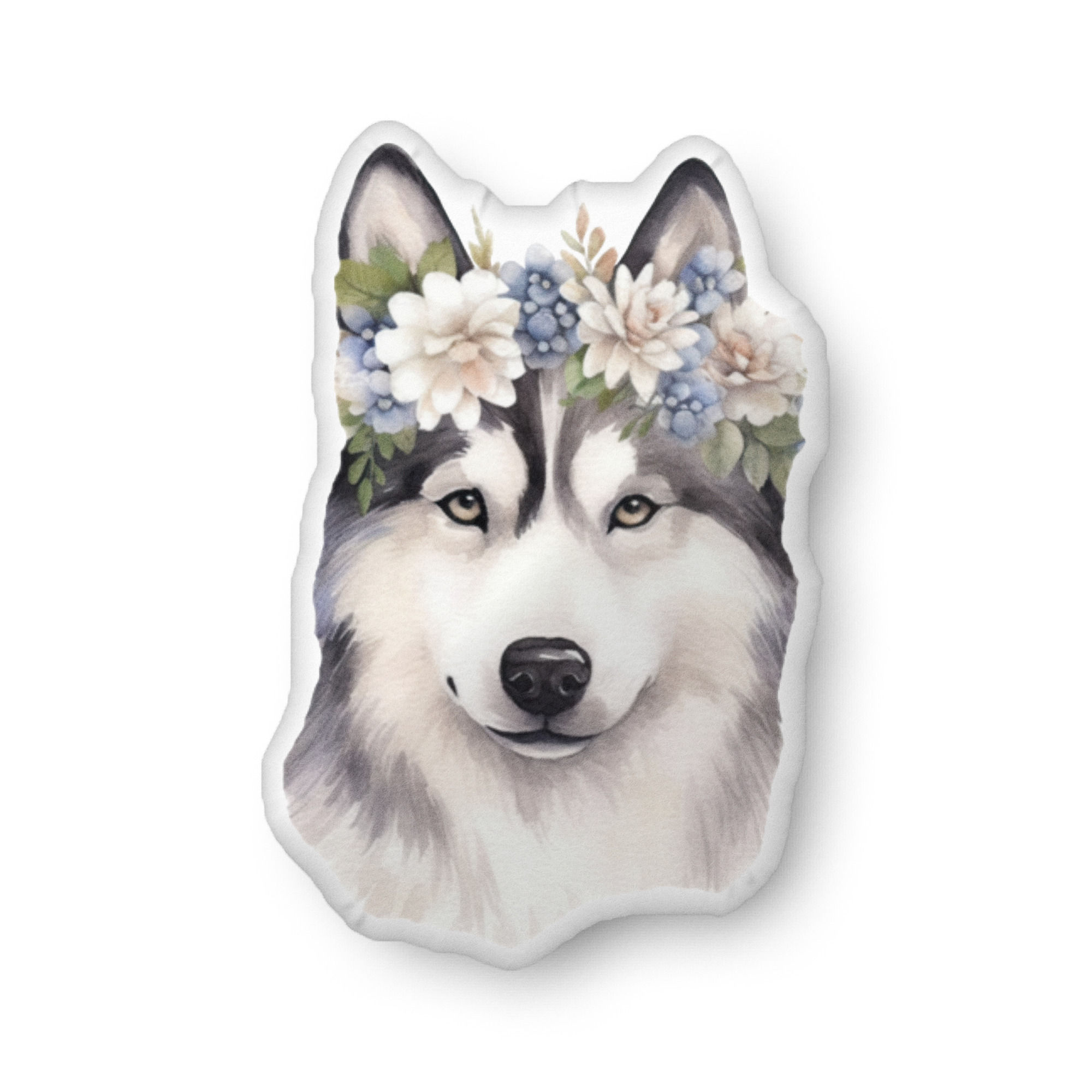 Shaped Pillows | 1 Color | 3 Sizes | Lovely Husky 