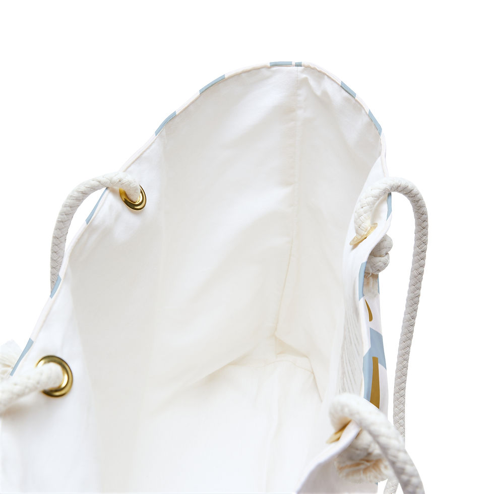 Thumbnail: Weekender Bag | 1 Size | White | Blue Lemon La Dolce Vita