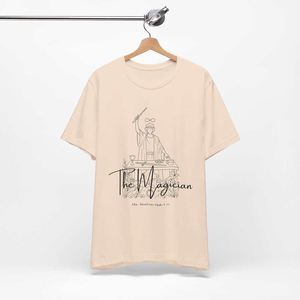 Thumbnail: T-Shirt | MORE Colors | Unisex | Sizes: XS - 5XL | Tarot Card The Magician