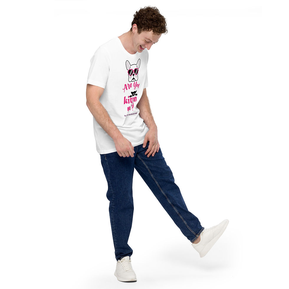 Thumbnail: T-Shirt | 4 Colors | Unisex | Sizes: XS - 5XL | Frenchie Are You KITTEN Me?