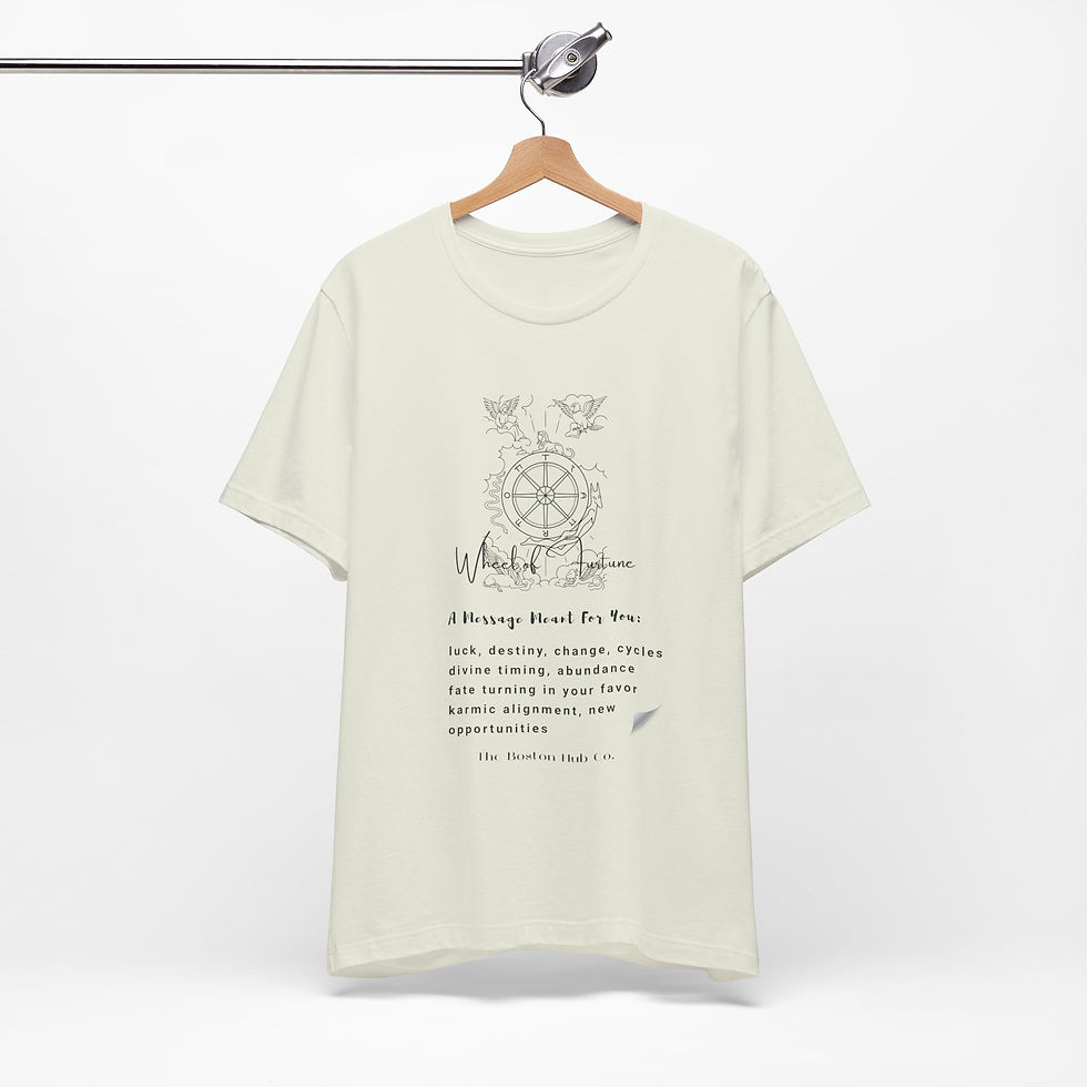 Thumbnail: T-Shirt | MORE Colors | Unisex | Sizes: XS - 5XL | Message Wheel of Fortune