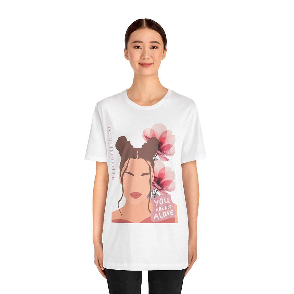 Thumbnail: T-Shirt | MORE Colors | Unisex | Sizes: XS - 5XL | Woman You Are Not Alone