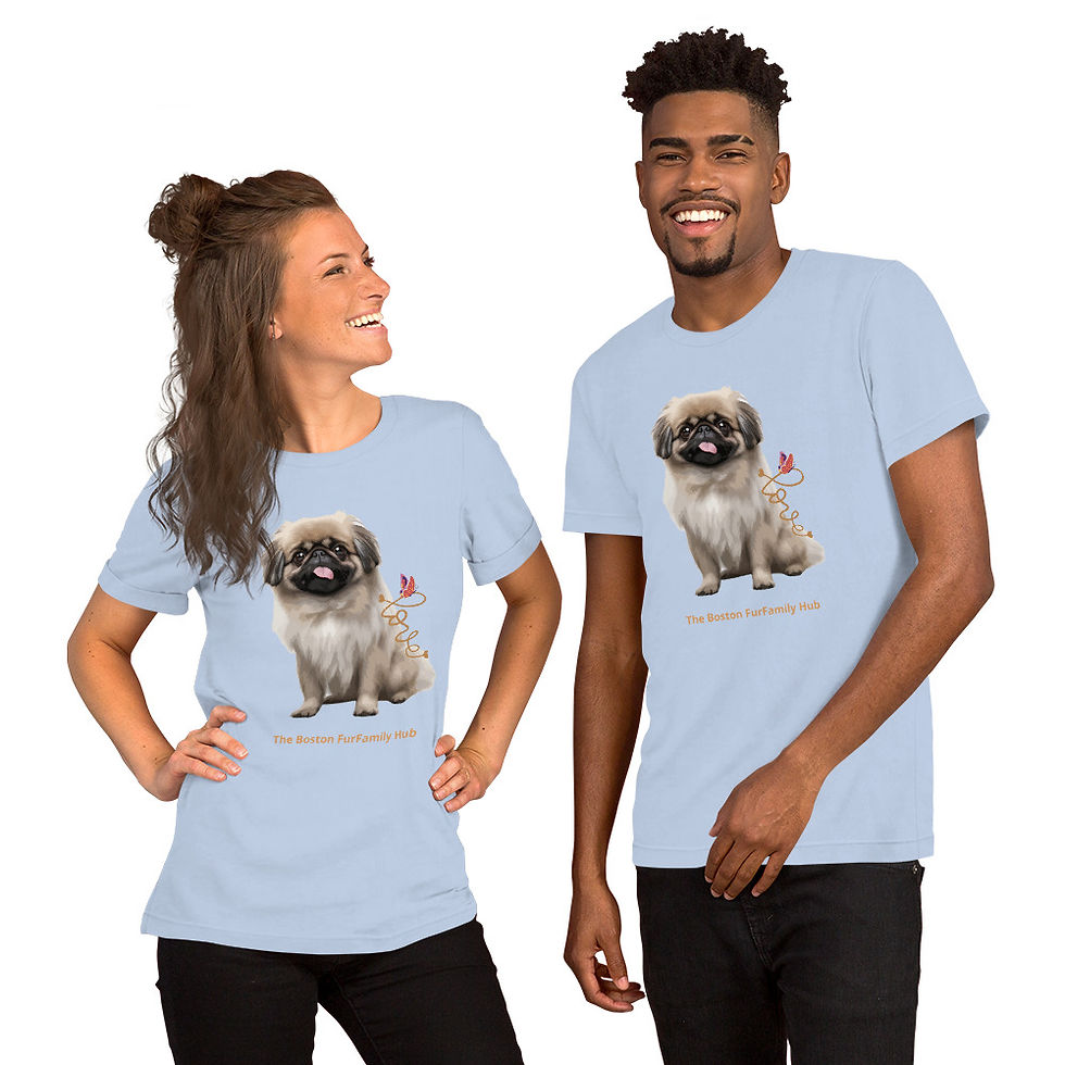Thumbnail: T-Shirt | 9 Colors | Unisex | Sizes: XS - 5XL | Pekingese Love