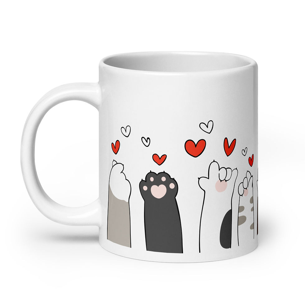 Thumbnail: Mug | 3 Sizes | Ceramic Glossy White | PURkaboo 