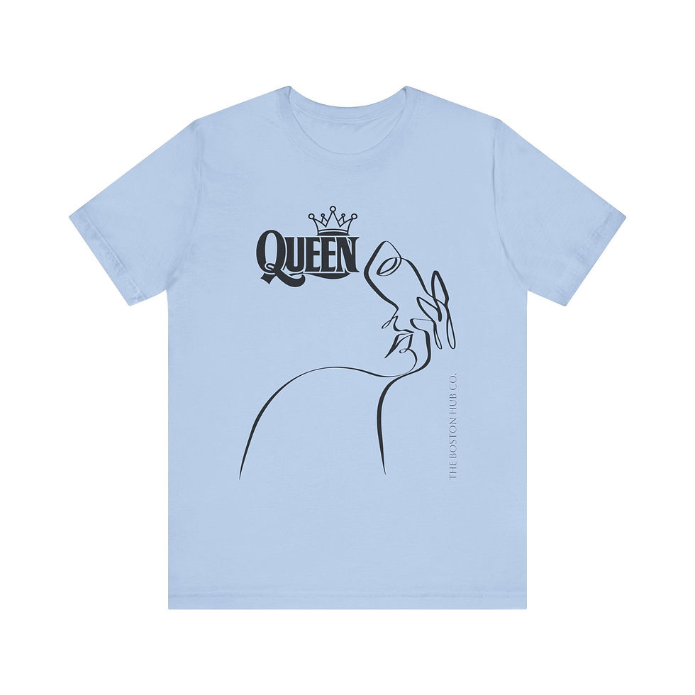 Thumbnail: T-Shirt | MORE Colors | Unisex | Sizes: XS - 5XL | Woman Line Queen