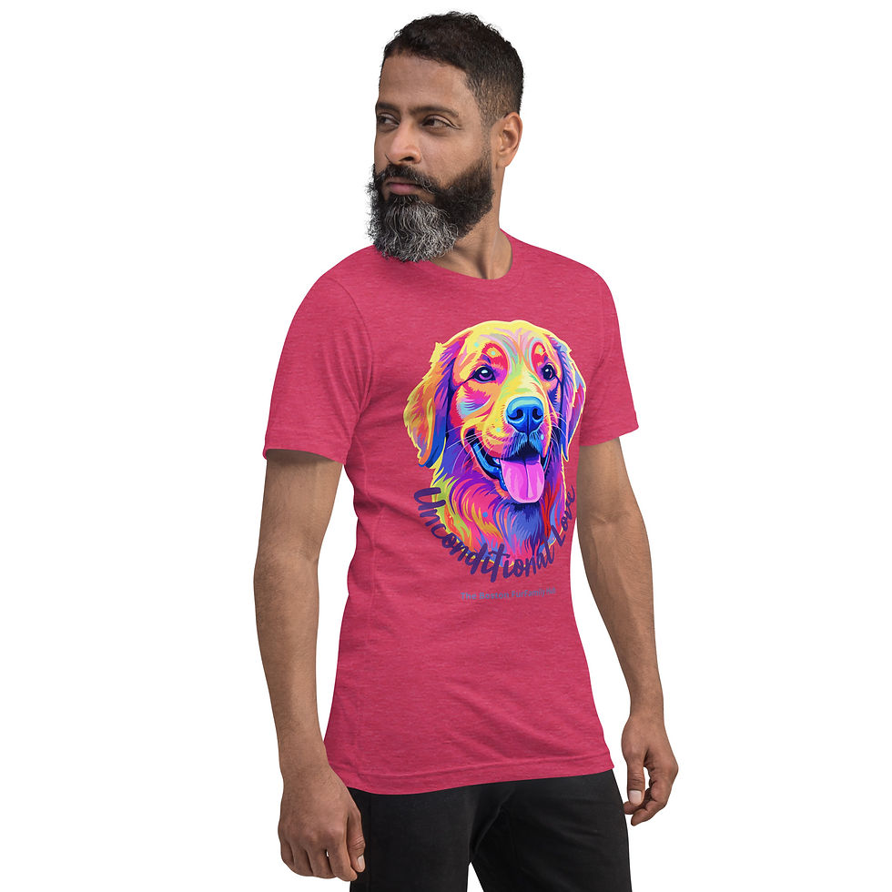 Thumbnail: T-Shirt | 10 Colors | Unisex | Sizes: XS - 5XL | Labrador Unconditional Love