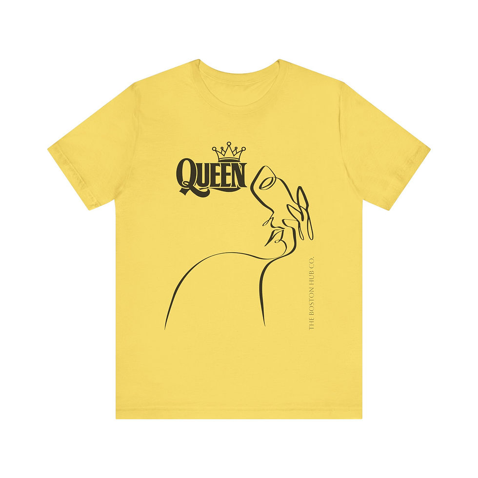 Thumbnail: T-Shirt | MORE Colors | Unisex | Sizes: XS - 5XL | Woman Line Queen