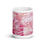 Thumbnail: Coffee Mug | 3 Sizes | Ceramic Glossy White | Pink Geode Stay Strong