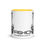 Thumbnail: Coffee Mug | 2 Sizes | Ceramic White w/ Interior Color | Fashion Model