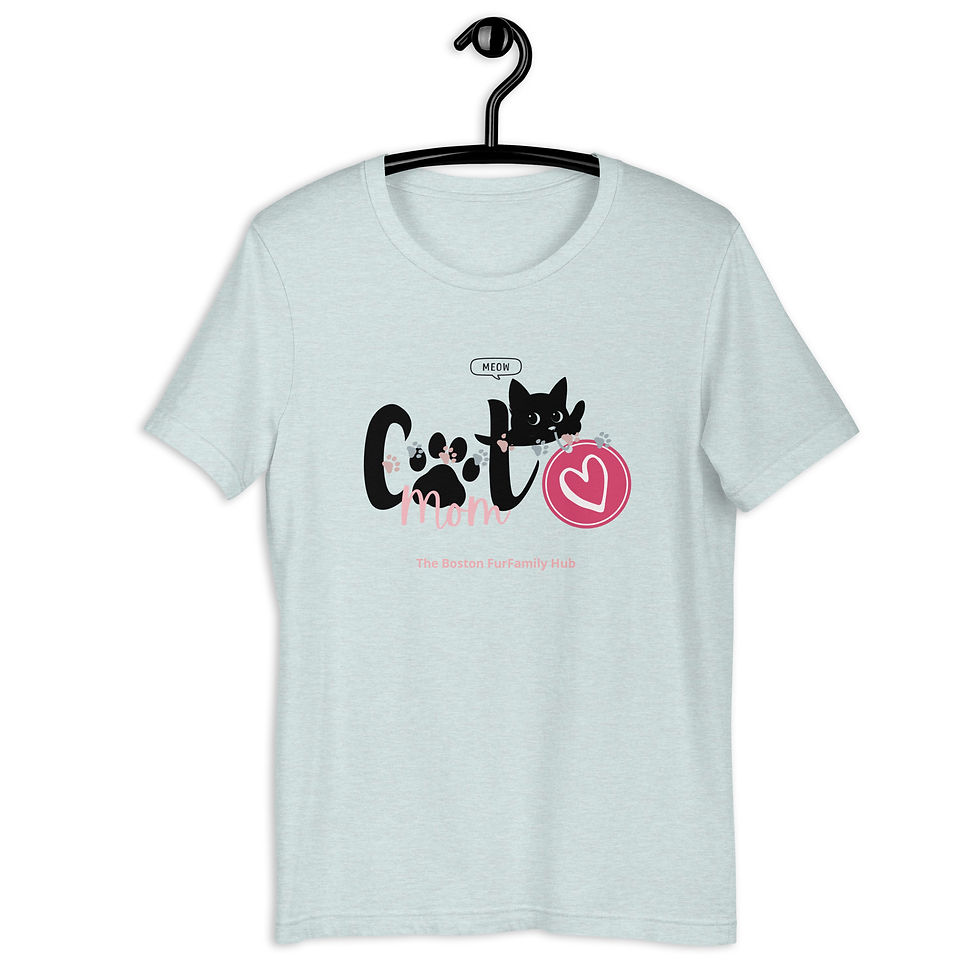 Thumbnail: T-Shirt | 6 Colors | Unisex | Sizes: XS - 5XL | Cat Mom