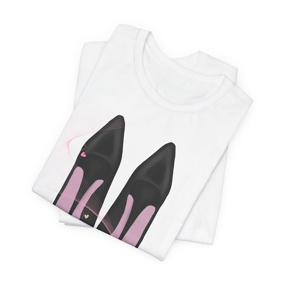 Thumbnail: T-Shirt | More Colors | Unisex | Sizes: XS - 5XL | Stilettos Bold Brave Strong