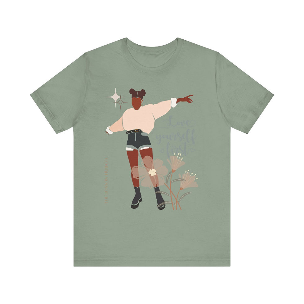 Thumbnail: T-Shirt | MORE Colors | Unisex | Sizes: XS - 5XL | Woman Love Yourself 1st