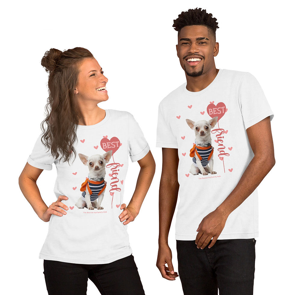 Thumbnail: T-Shirt | 6 Colors | Unisex | Sizes: XS - 5XL | Best Friend Chihuahua