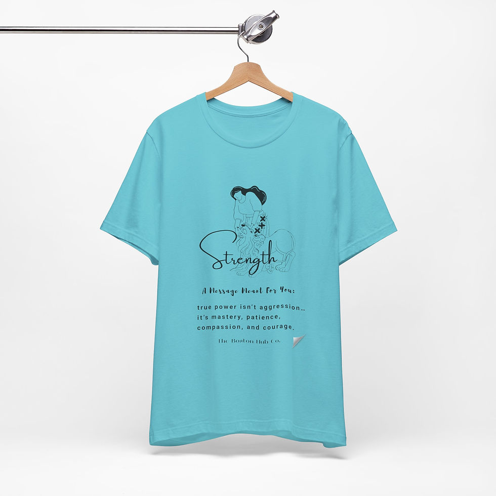 Thumbnail: T-Shirt | MORE Colors | Unisex | Sizes: XS - 5XL | Message Strength I