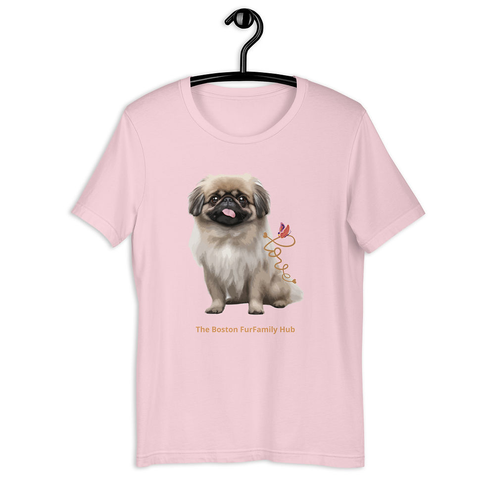 Thumbnail: T-Shirt | 9 Colors | Unisex | Sizes: XS - 5XL | Pekingese Love