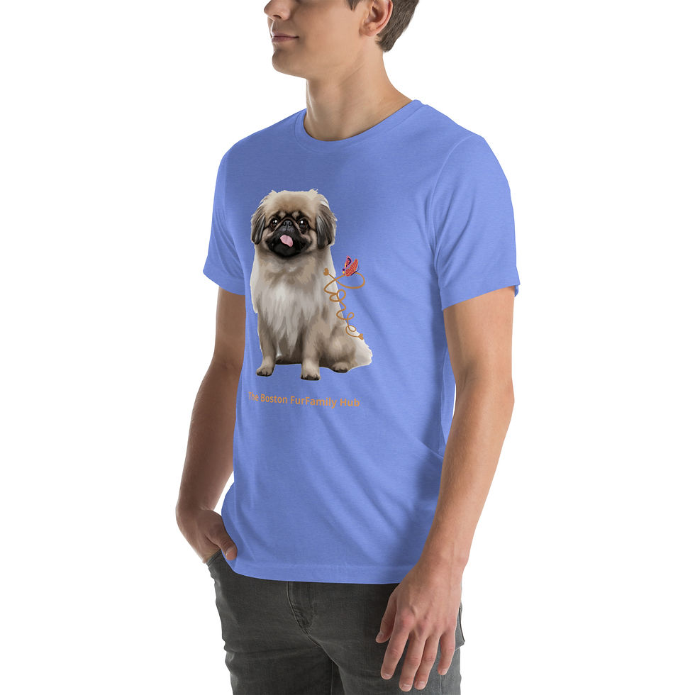 Thumbnail: T-Shirt | 9 Colors | Unisex | Sizes: XS - 5XL | Pekingese Love
