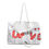 Thumbnail: Weekender Bag | 1 Size | White | Playful Cats L🐾ve
