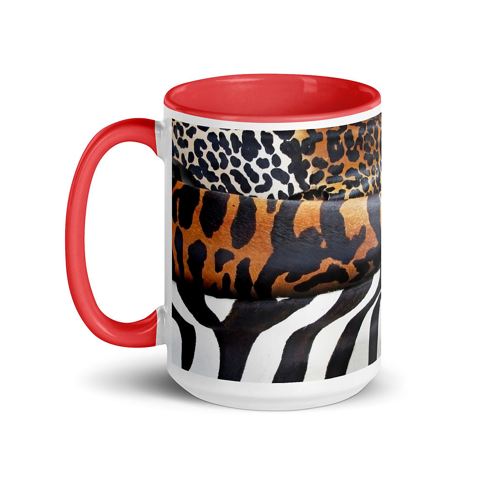 Thumbnail: Coffee Mug | MORE Colors | 3 Sizes | Ceramic White | Animal Prints