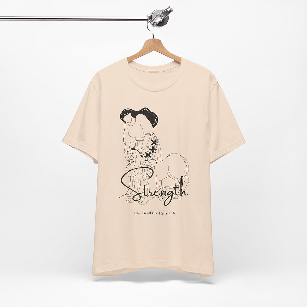 Thumbnail: T-Shirt | MORE Colors | Unisex | Sizes: XS - 5XL | Tarot Card Strength