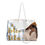 Thumbnail: Weekender Bag | 1 Size | White | Woman with Hat La Dolce Vita