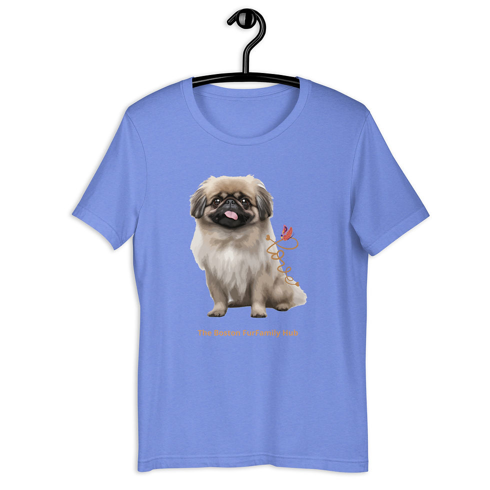 Thumbnail: T-Shirt | 9 Colors | Unisex | Sizes: XS - 5XL | Pekingese Love
