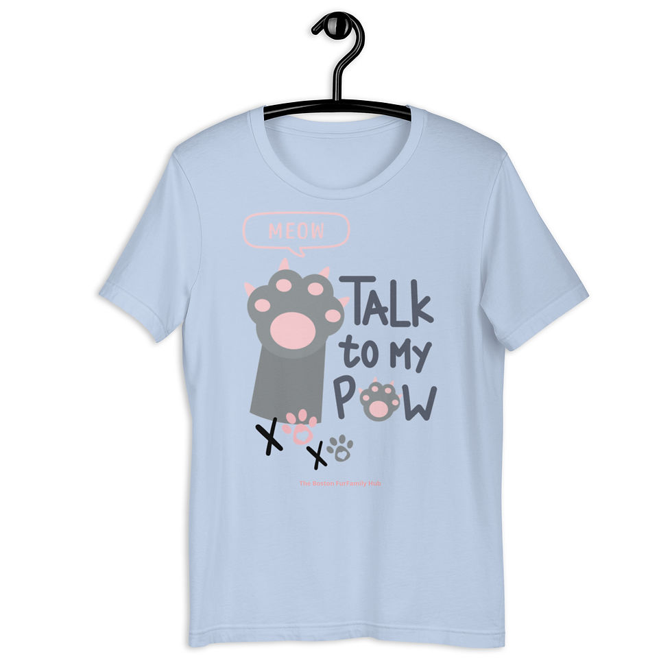 Thumbnail: T-shirt | 4 Colors | Unisex | Sizes: XS - 5XL |Talk to My Paw