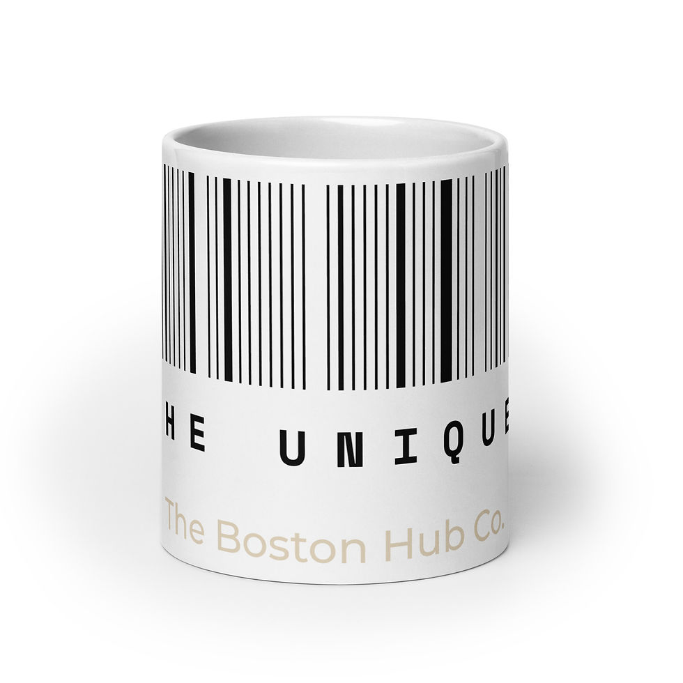 Thumbnail: Coffee Mug | 3 Sizes | Ceramic Glossy White | Be The Unique One Pink