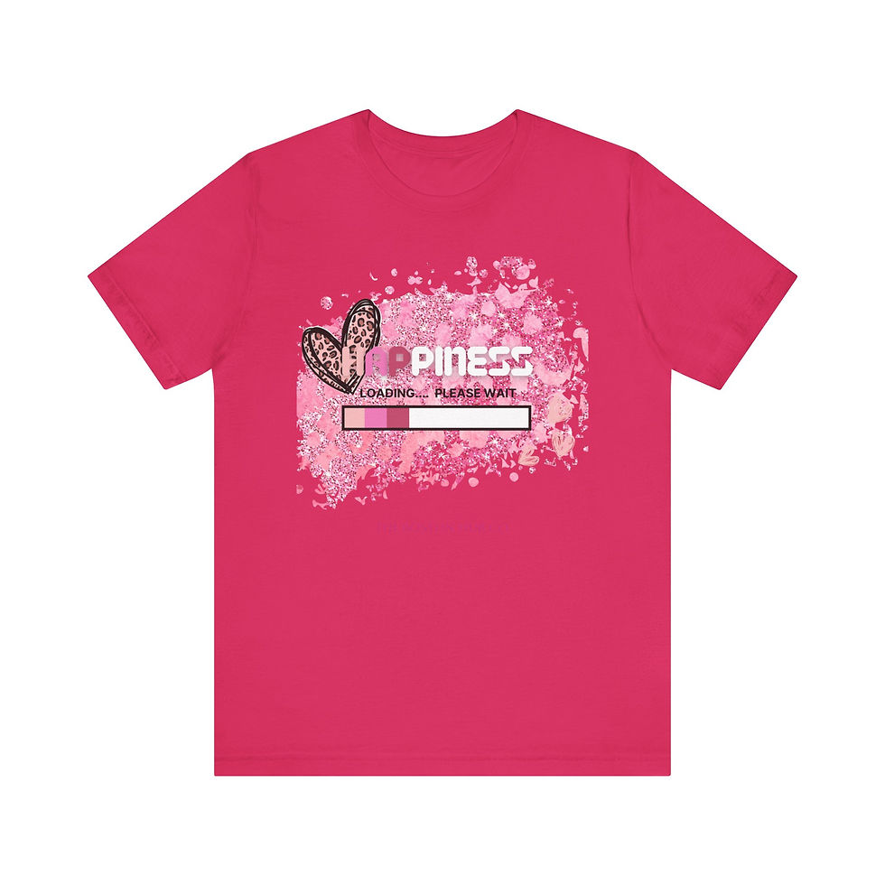 Thumbnail: T-Shirt | MORE Colors | Unisex | Sizes: XS - 5XL | Happiness Loading