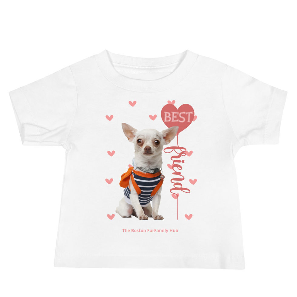 Thumbnail: Baby Jersey | 3 Colors | Sizes: 6 - 24 Months | Best Friend Chihuahua