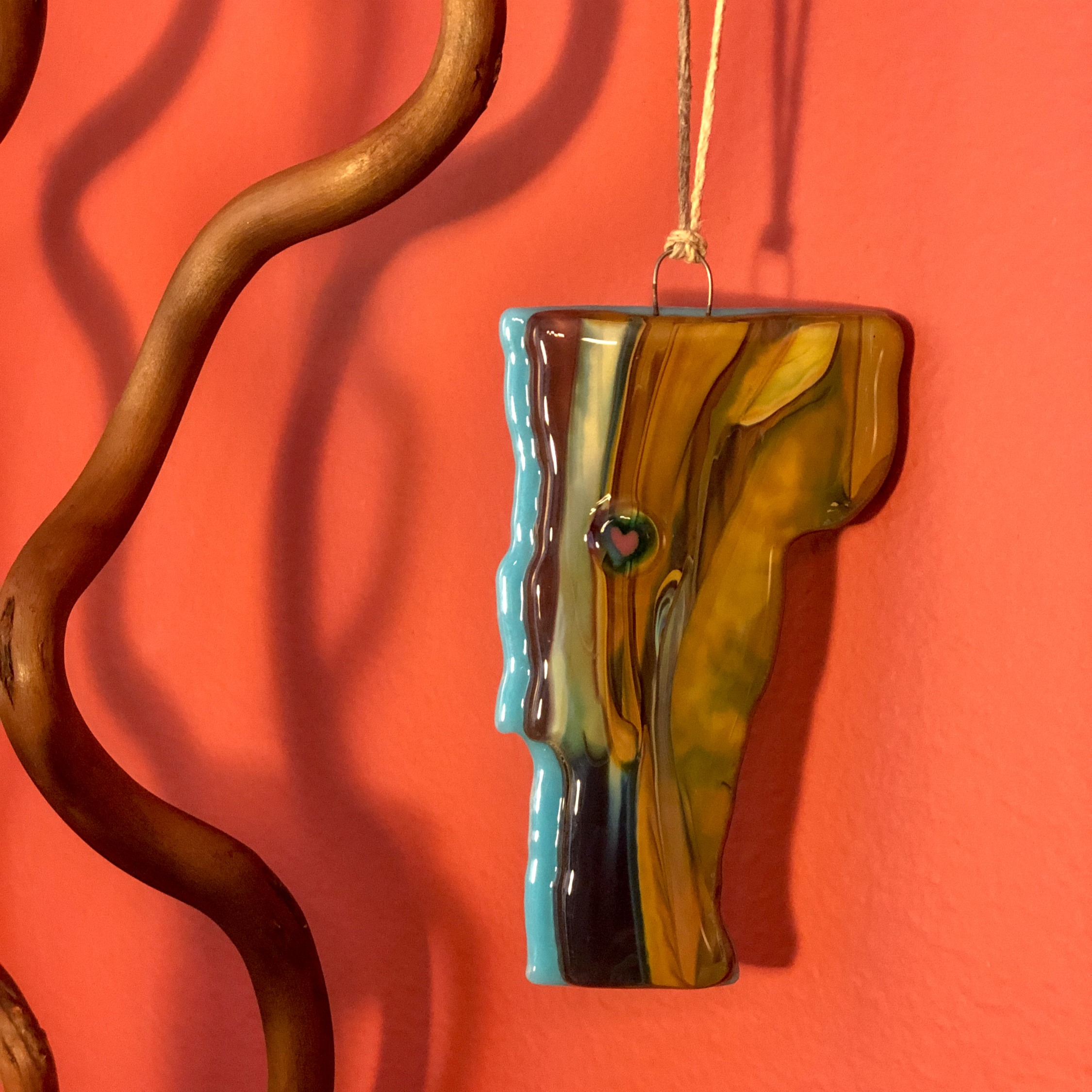 Vermont hanging ornament