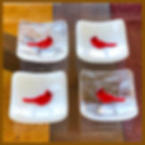 Red Cardinal Trinket Dish