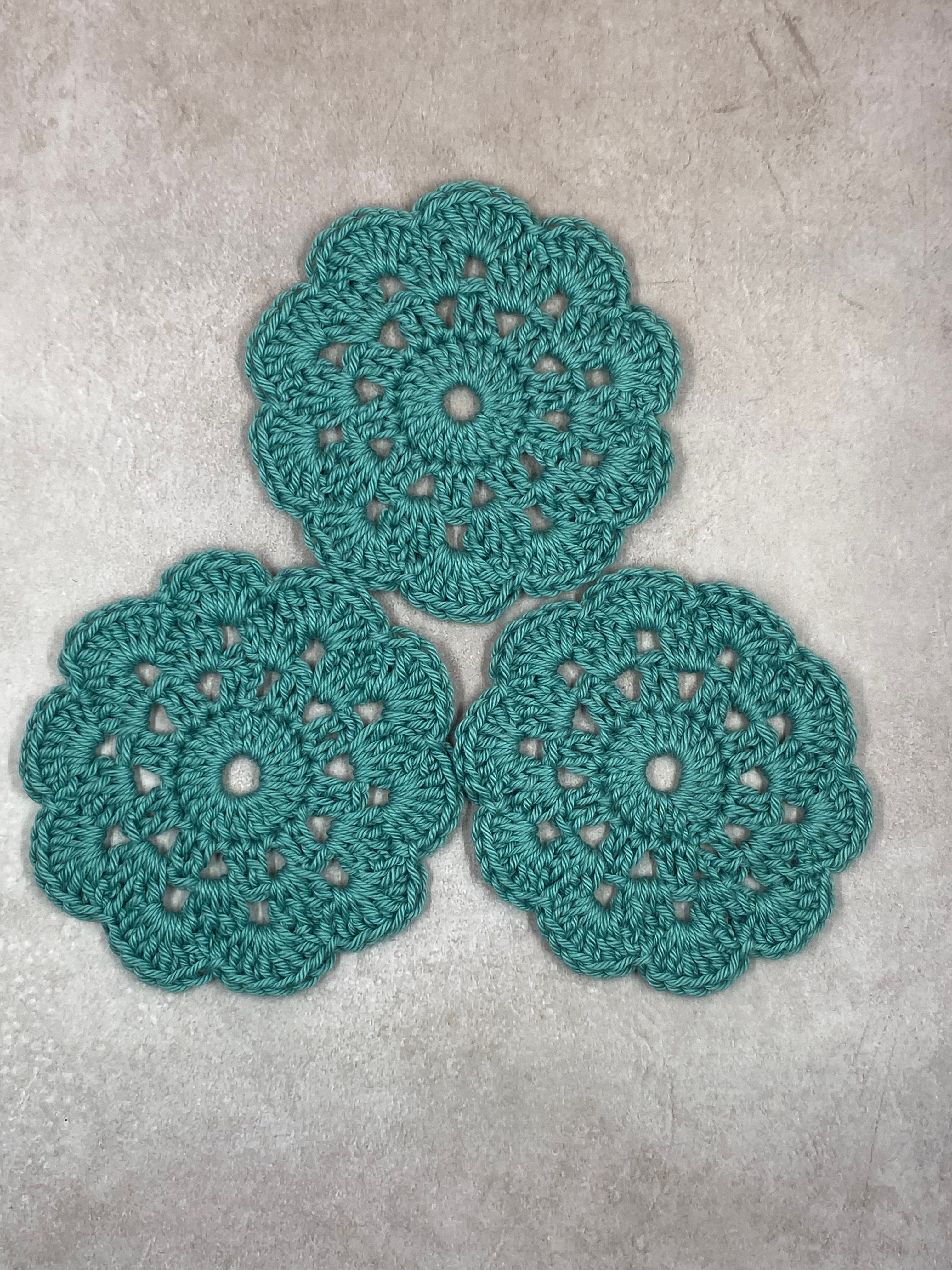 Set of 4 Coasters (Sage Green)