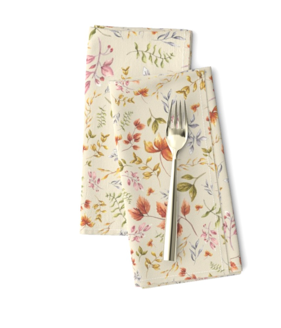 Busy Autumn Florals Napkins